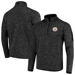 Pittsburgh Steelers Antigua Fortune Quarter-Zip Pullover Jacket | NFL Online