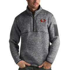 San Francisco 49ers Antigua Fortune Quarter-Zip Pullover Jacket | NFL Hot