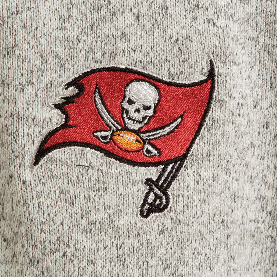 Tampa Bay Buccaneers Antigua Fortune Quarter-Zip Pullover Jacket | NFL Online