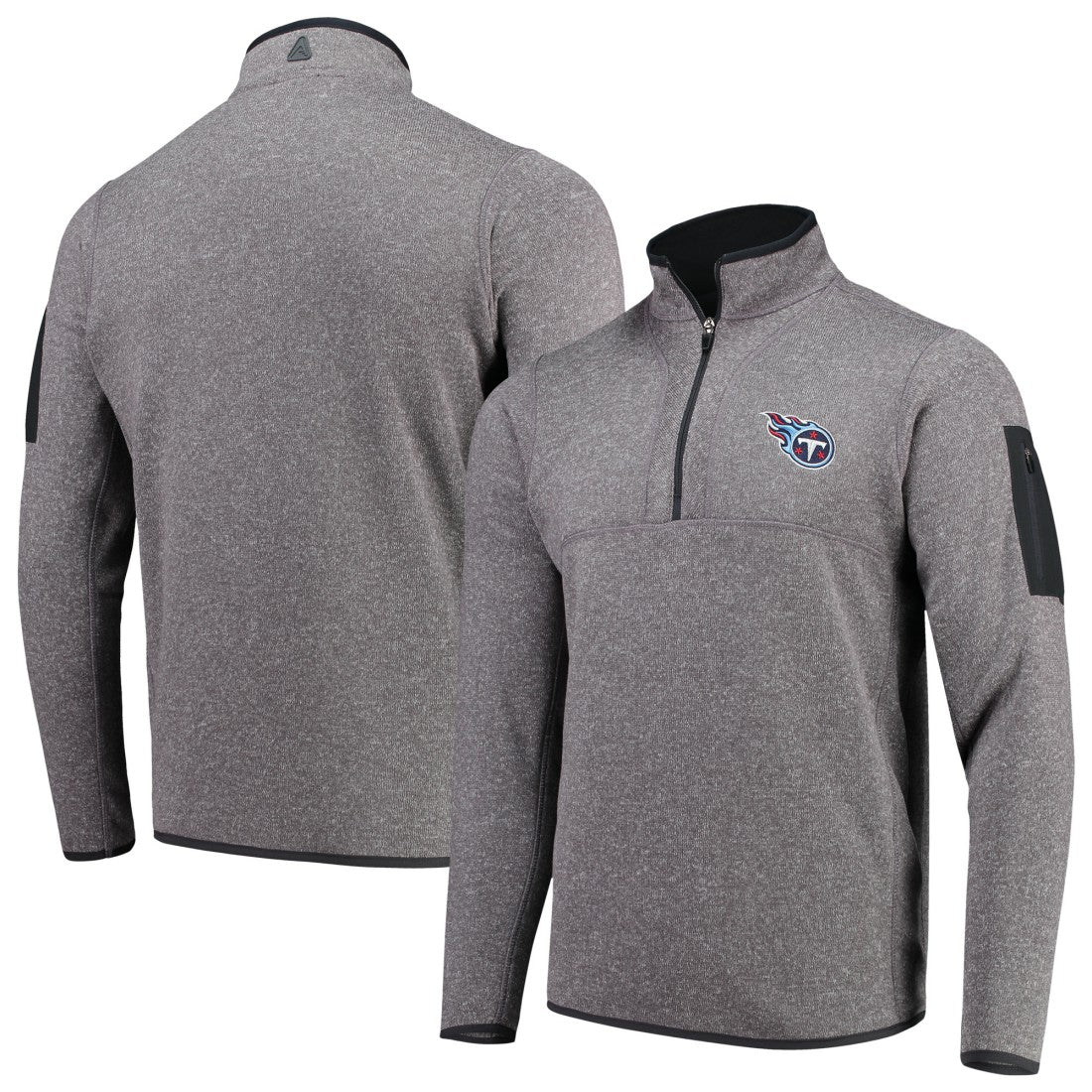 Tennessee Titans Antigua Fortune Quarter-Zip Pullover Jacket | NFL Discount