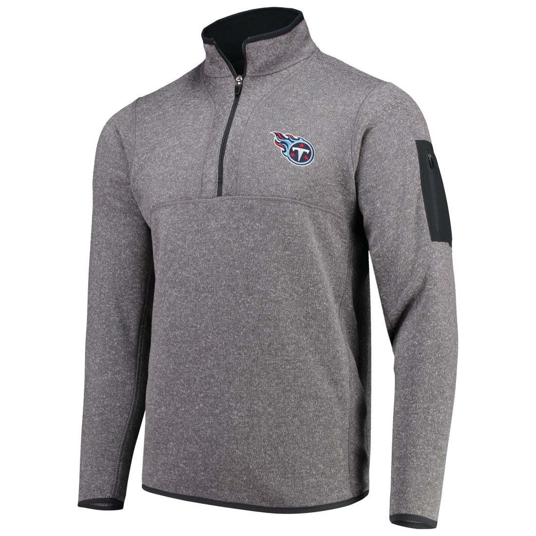 Tennessee Titans Antigua Fortune Quarter-Zip Pullover Jacket | NFL Discount