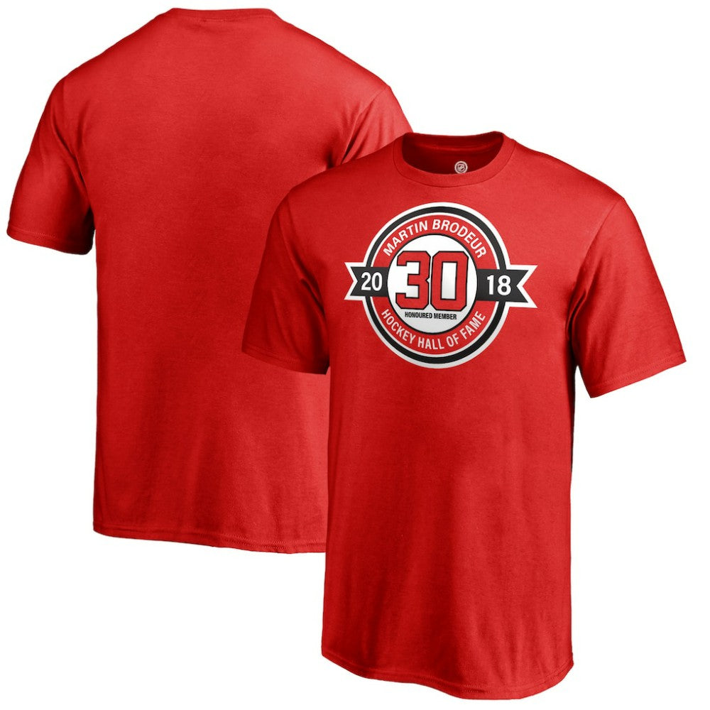 Martin Brodeur New Jersey Devils Fanatics Youth Hall of Fame T-Shirt -  NHL T-shirts