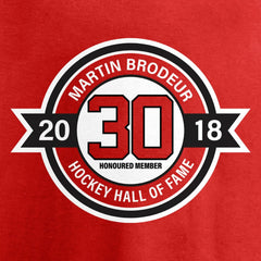 Martin Brodeur New Jersey Devils Fanatics Youth Hall of Fame T-Shirt -  NHL T-shirts