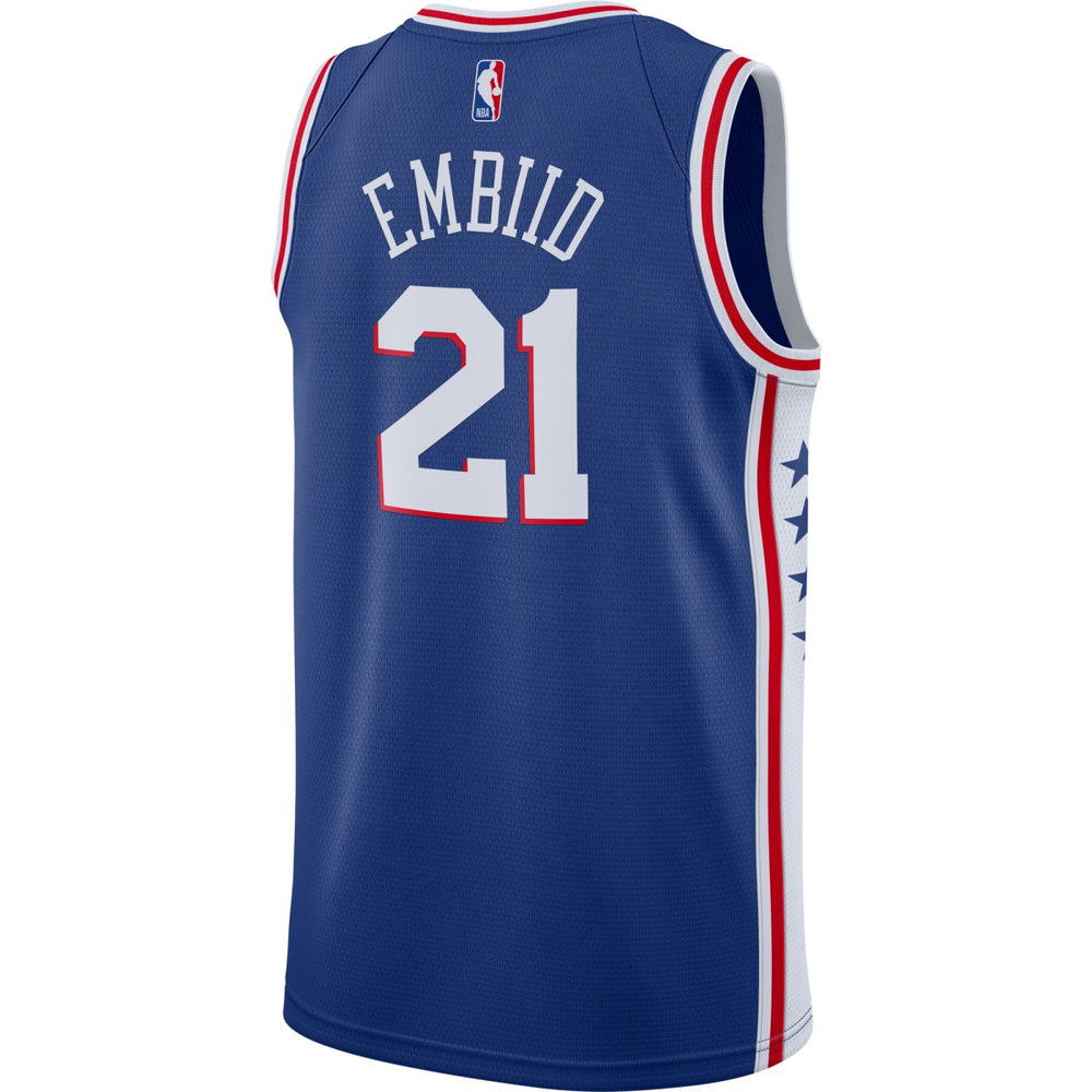 Royal Joel Embiid Philadelphia 76ers 2019/2020 Swingman Jersey | NBA