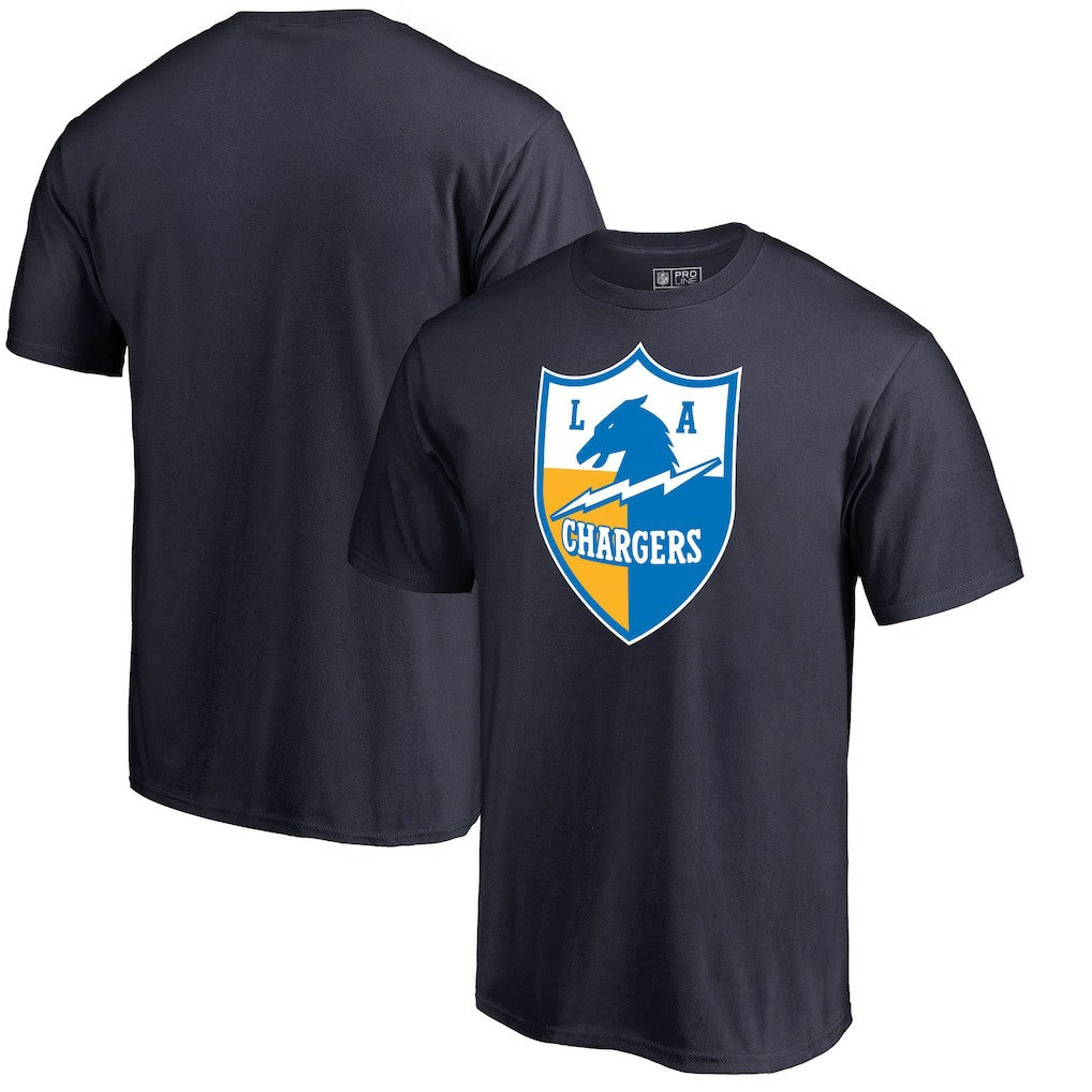 Los Angeles Chargers Vintage Shield Logo T-Shirt | NFL Online