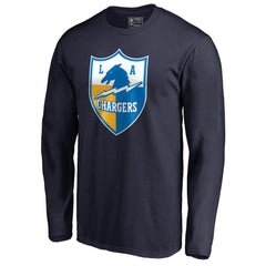 Los Angeles Chargers Vintage Shield Logo Long Sleeve T-Shirt | NFL Online