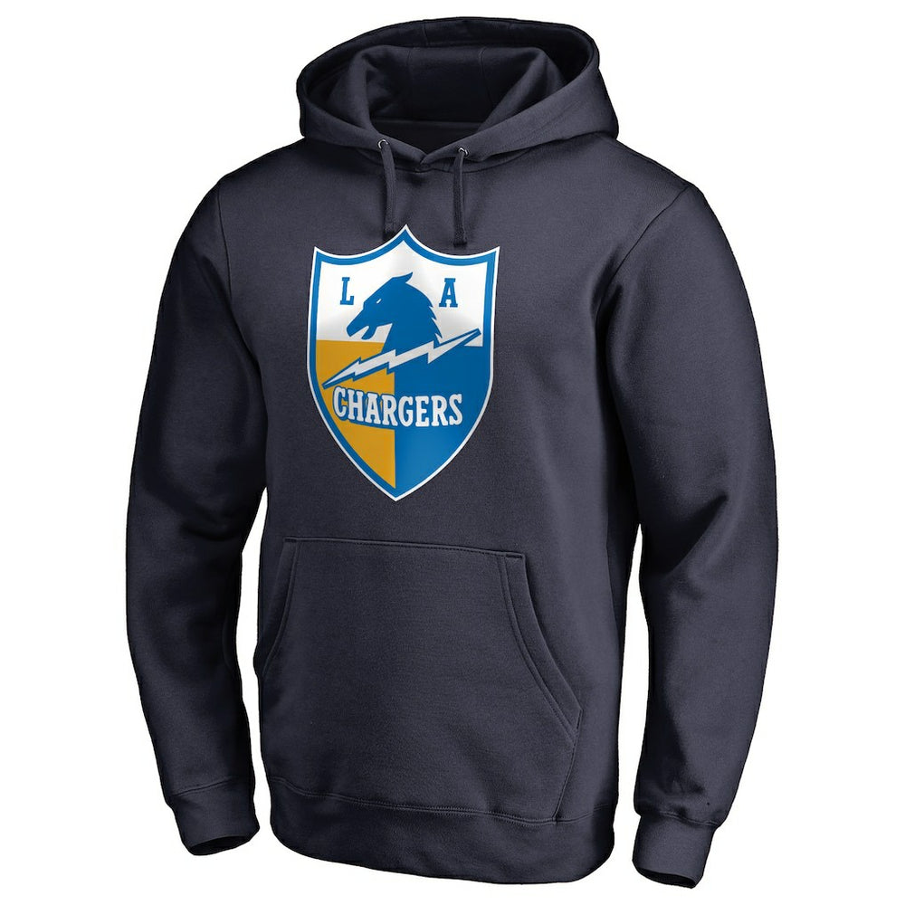 Los Angeles Chargers Vintage Shield Logo Pullover Hoodie | NFL Outlet
