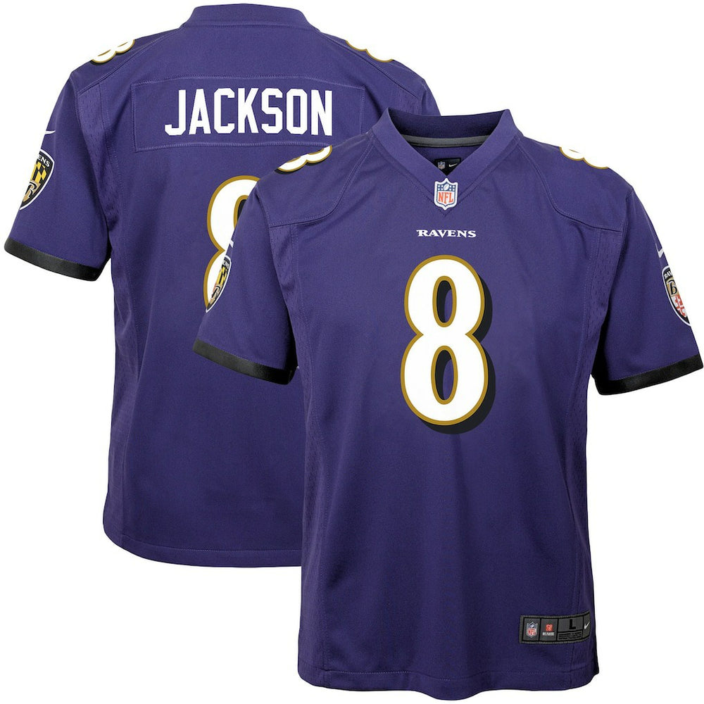 Baltimore Ravens Lamar Jackson  Youth Game Jersey | NFL Online