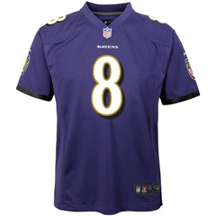 Baltimore Ravens Lamar Jackson  Youth Game Jersey | NFL Online