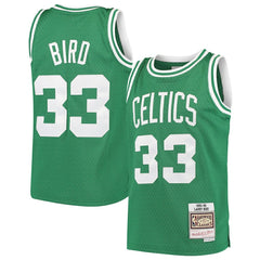 Kelly Green Larry Bird Boston Celtics Youth Hardwood Classics Swingman Throwback Jersey | NBA