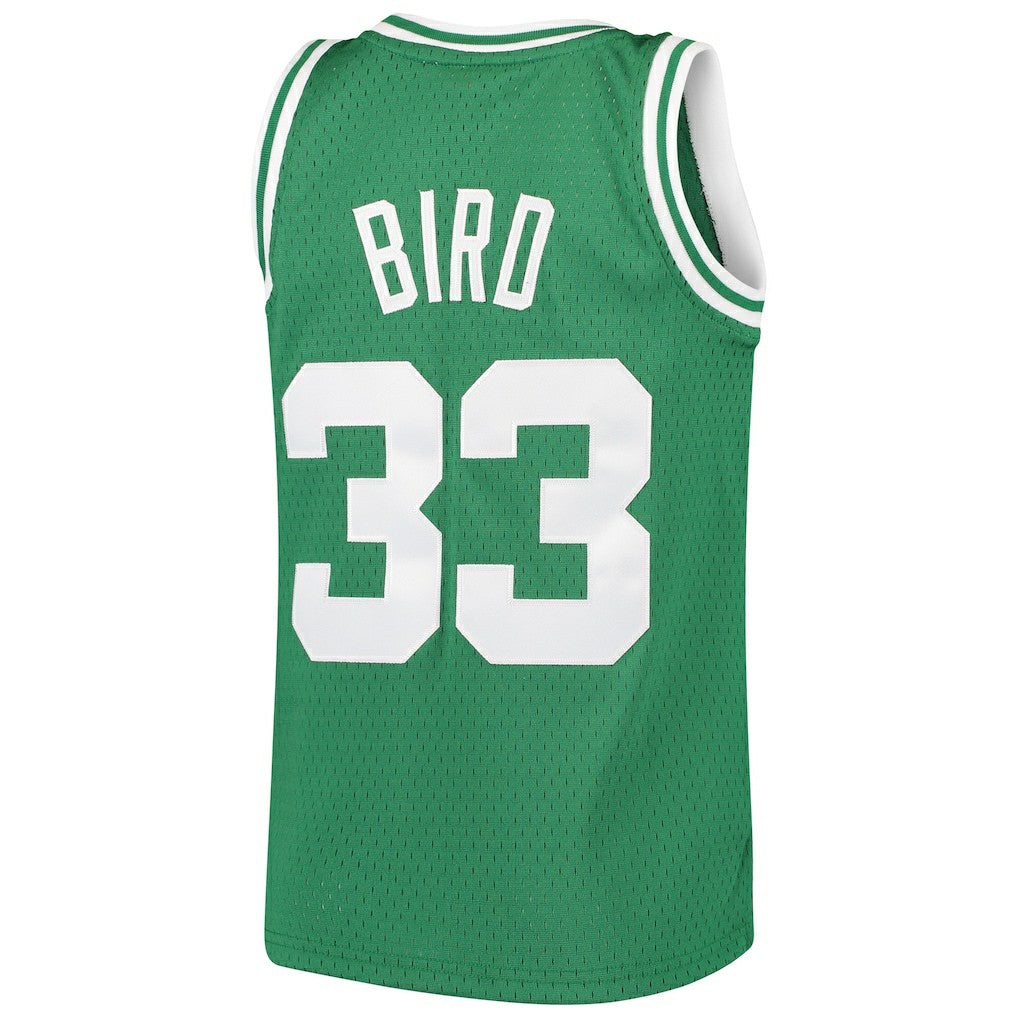 Kelly Green Larry Bird Boston Celtics Youth Hardwood Classics Swingman Throwback Jersey | NBA
