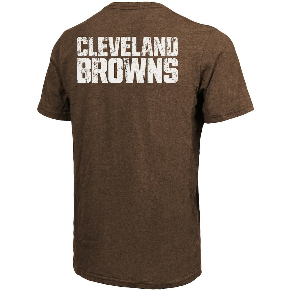 Cleveland Browns Majestic Threads Tri-Blend Pocket T-Shirt | NFL US