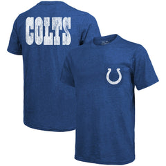 Indianapolis Colts Majestic Threads Tri-Blend Pocket T-Shirt | NFL Online