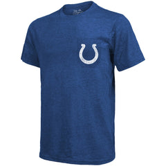 Indianapolis Colts Majestic Threads Tri-Blend Pocket T-Shirt | NFL Online