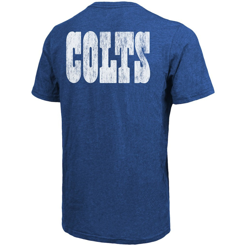 Indianapolis Colts Majestic Threads Tri-Blend Pocket T-Shirt | NFL Online