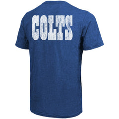 Indianapolis Colts Majestic Threads Tri-Blend Pocket T-Shirt | NFL Online