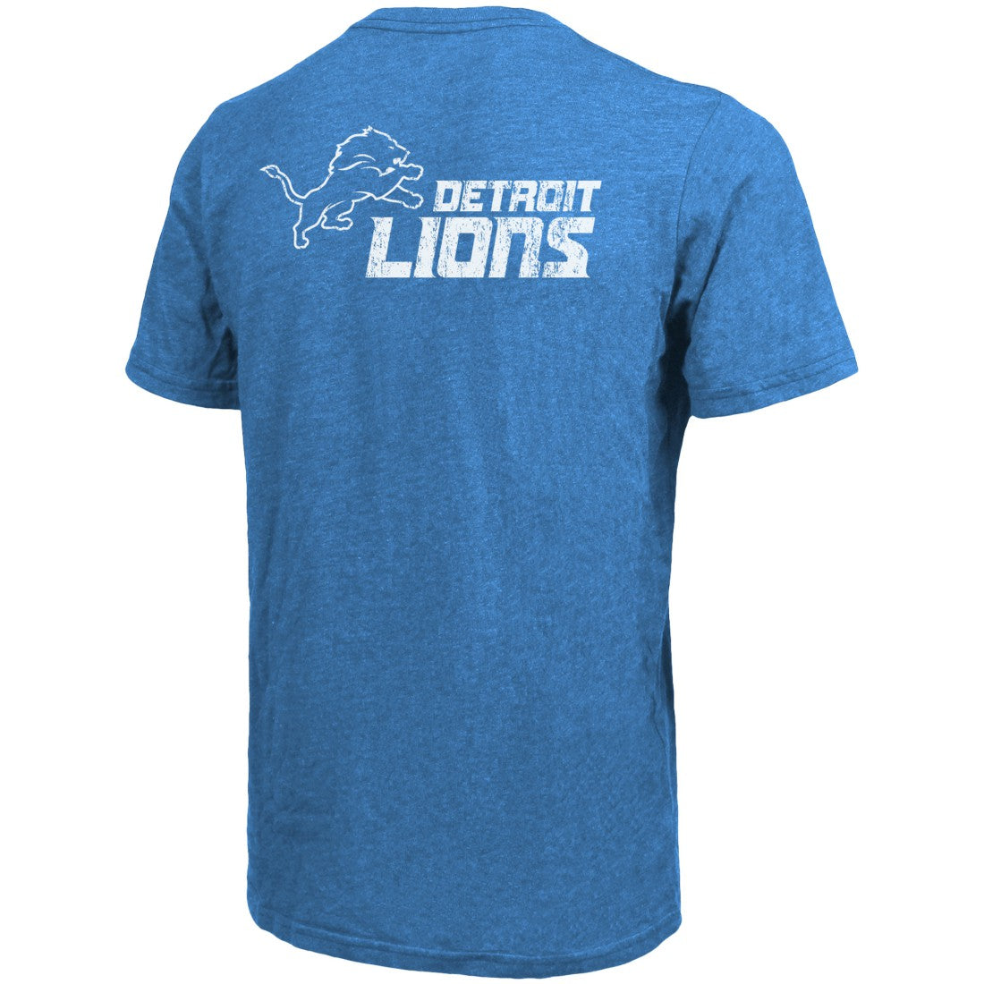 Detroit Lions Majestic Threads Tri-Blend Pocket T-Shirt | NFL Outlet