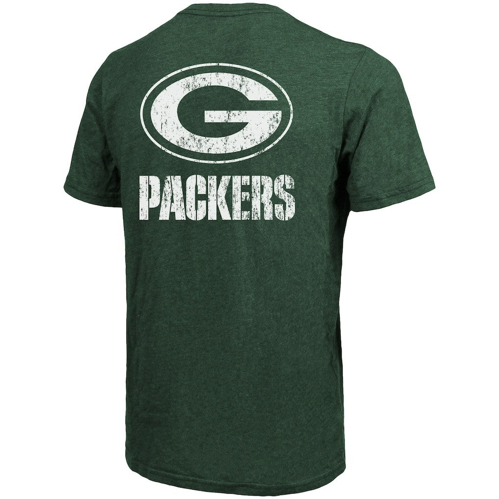 Green Bay Packers Majestic Threads Tri-Blend Pocket T-Shirt | NFL Outlet