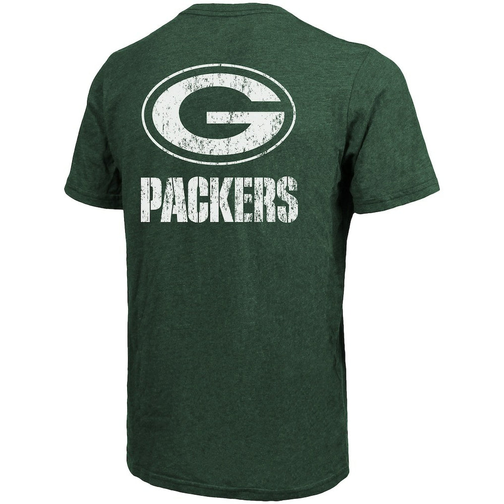 Green Bay Packers Majestic Threads Tri-Blend Pocket T-Shirt | NFL Outlet