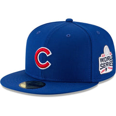 Chicago Cubs New Era 2016 World Series Wool 59FIFTY Fitted Hat - MLB Hats