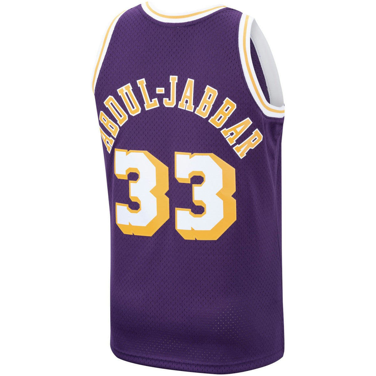 Purple Kareem Abdul-Jabbar Los Angeles Lakers Hardwood Classics Swingman Jersey | NBA