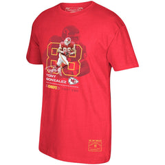 Kansas City Chiefs Tony Gonzalez  Retired Player Graphic T-Shirt | NFL Hot