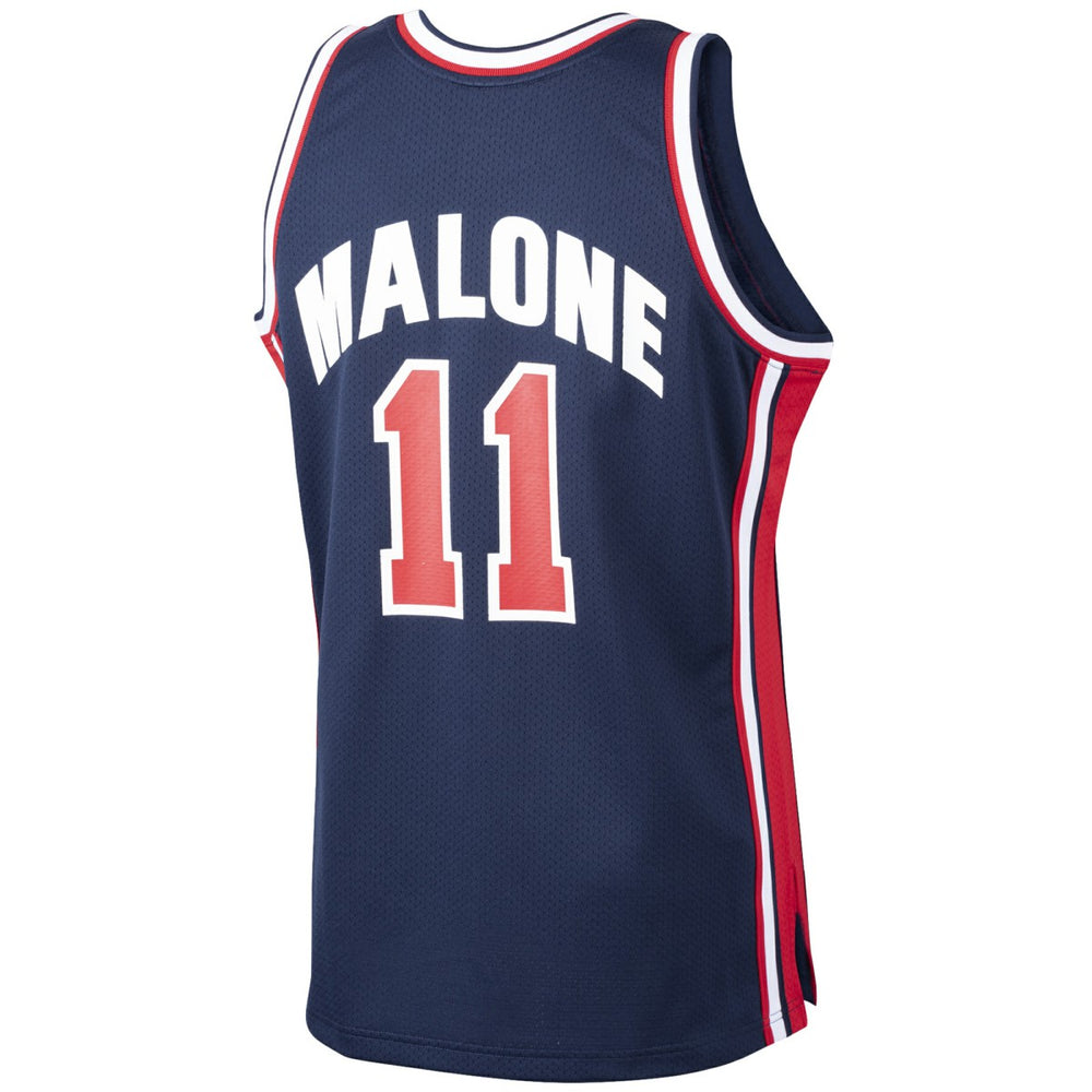 Navy Karl Malone USA Basketball 1992 Dream Team Authentic Jersey | NBA