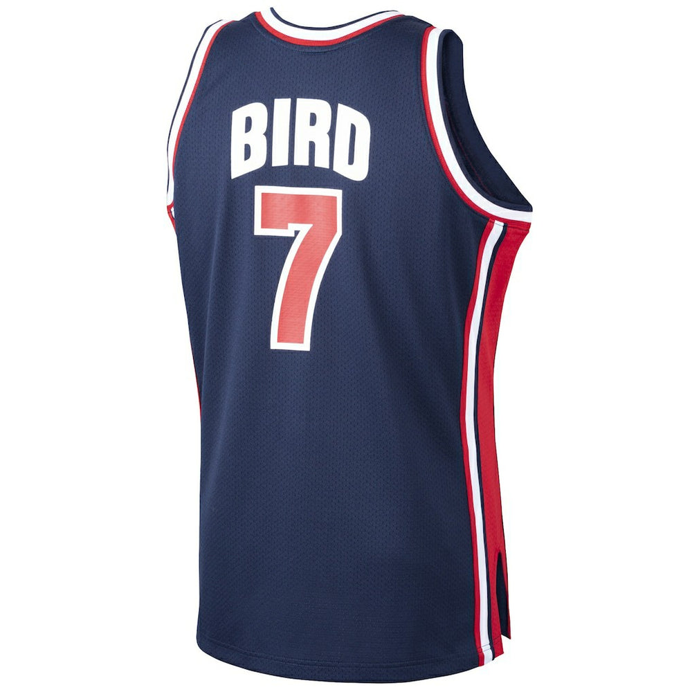 Navy Larry Bird USA Basketball 1992 Dream Team Authentic Jersey | NBA