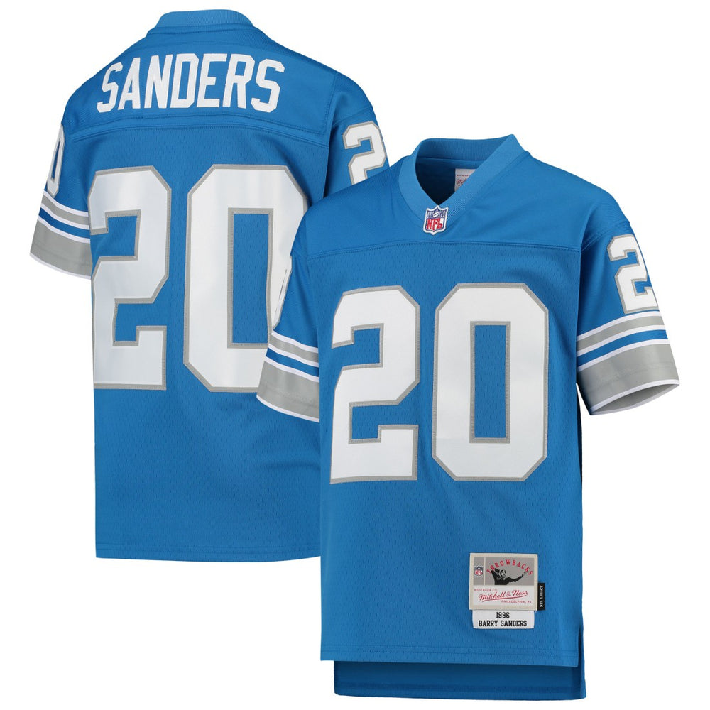 Detroit Lions Barry Sanders  Youth 1996 Legacy Retired Player Jersey | NFL Discount