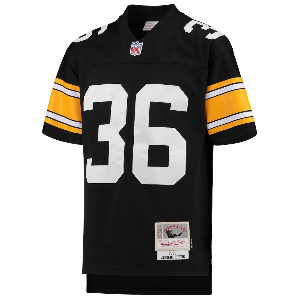 Pittsburgh Steelers Jerome Bettis  Youth 1996 Legacy Retired Player Jersey | NFL Sale