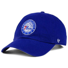 Royal Philadelphia 76ers '47 Core Logo Clean Up Adjustable Hat | NBA