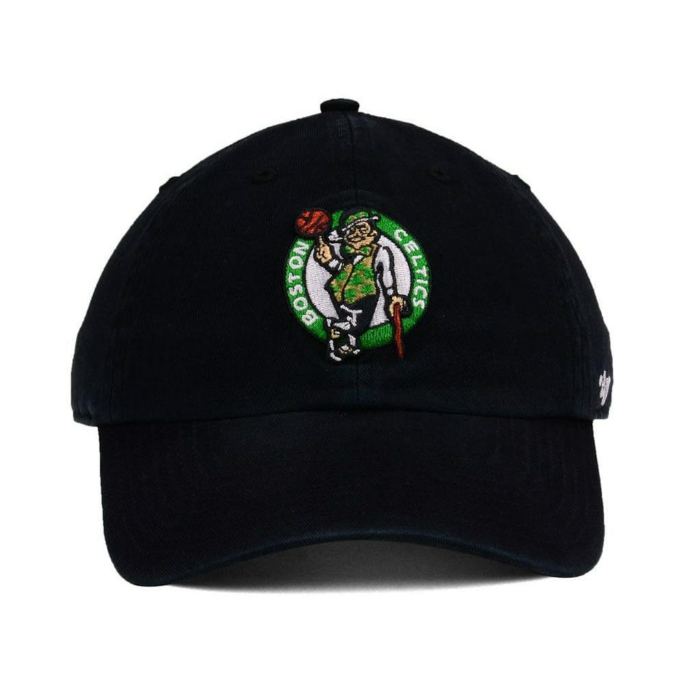 Black Boston Celtics '47 Core Logo Clean Up Adjustable Hat | NBA