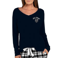 Los Angeles Kings Concepts Sport Women's Marathon Knit Long Sleeve V-Neck Top -  NHL