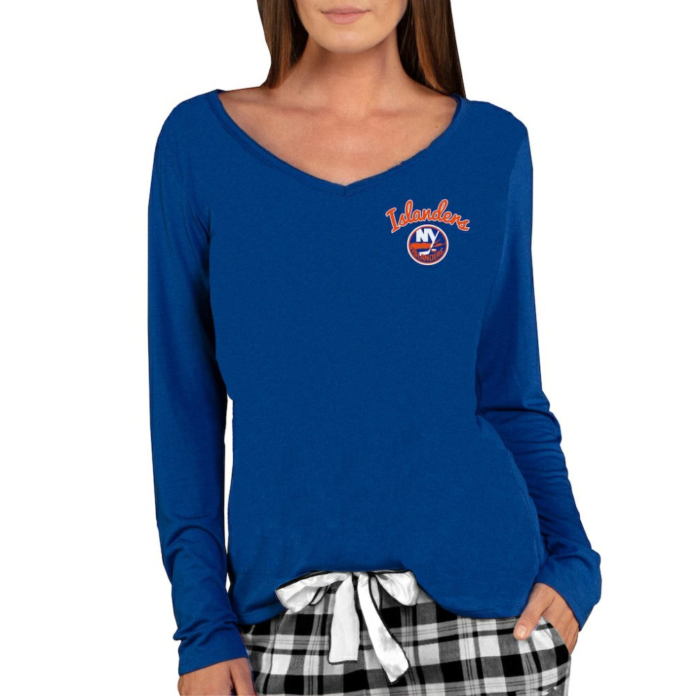 New York Islanders Concepts Sport Women's Marathon Knit Long Sleeve V-Neck Top -  NHL