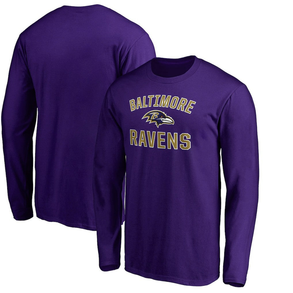 Baltimore Ravens Victory Arch Long Sleeve T-Shirt | NFL Discount