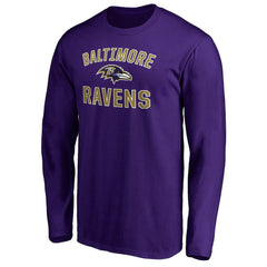 Baltimore Ravens Victory Arch Long Sleeve T-Shirt | NFL Discount