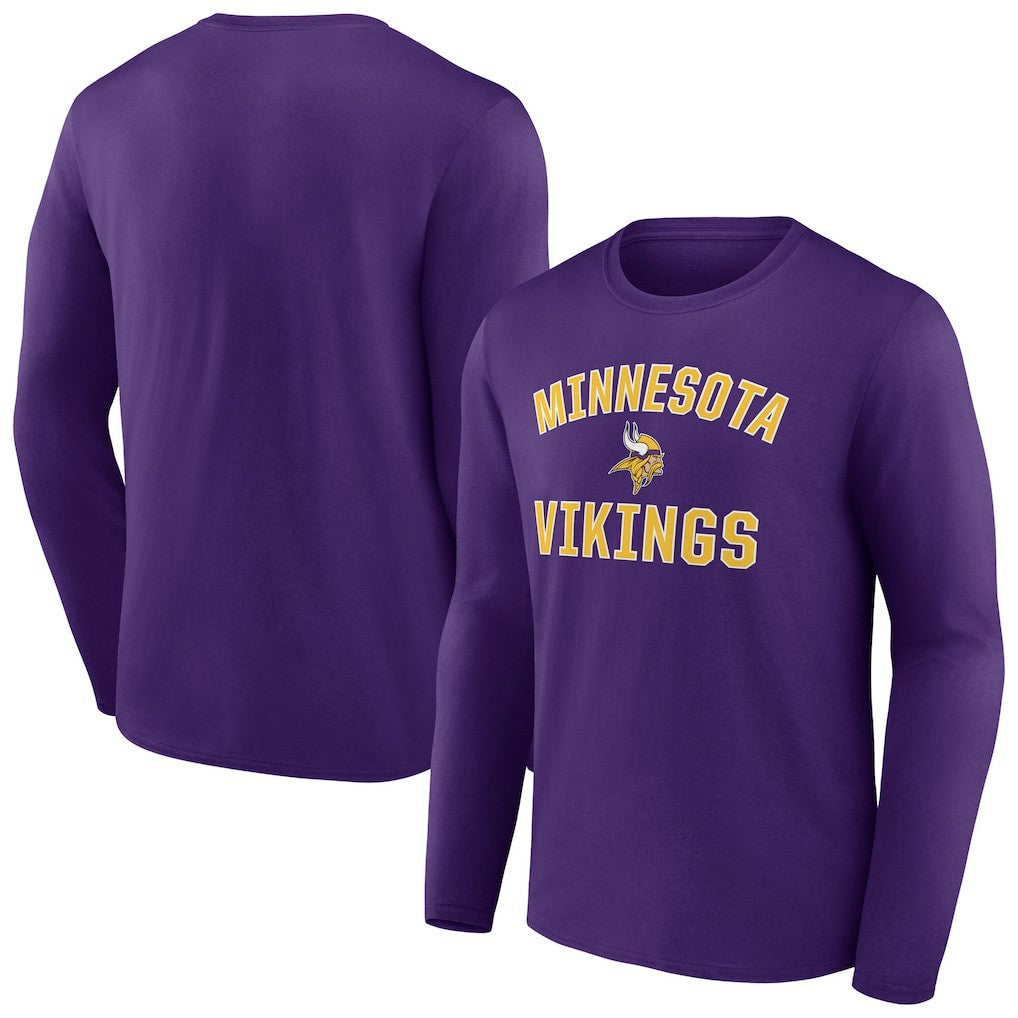 Minnesota Vikings Victory Arch Long Sleeve T-Shirt | NFL On sale