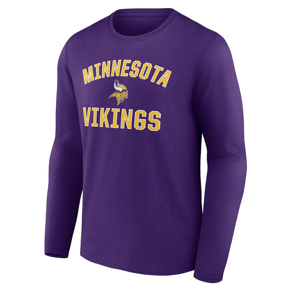 Minnesota Vikings Victory Arch Long Sleeve T-Shirt | NFL On sale