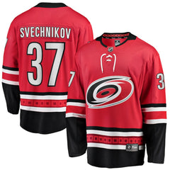 Andrei Svechnikov Carolina Hurricanes Fanatics Alternate Breakaway Player Jersey -  NHL Jerseys
