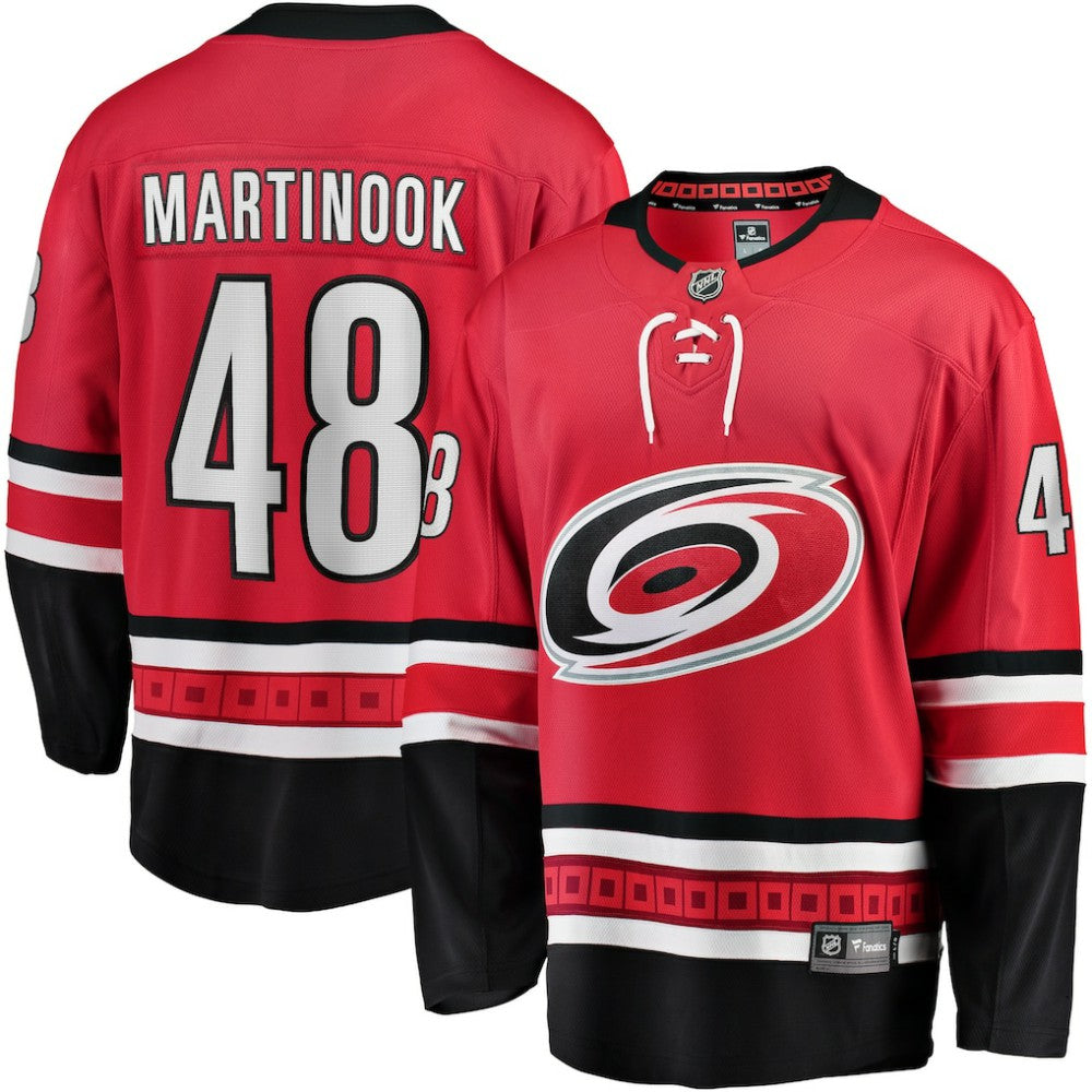 Jordan Martinook Carolina Hurricanes Fanatics Alternate Breakaway Player Jersey -  NHL Jerseys