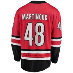 Jordan Martinook Carolina Hurricanes Fanatics Alternate Breakaway Player Jersey -  NHL Jerseys