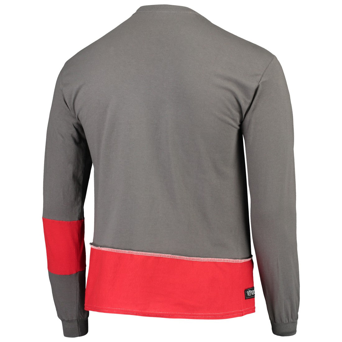 Tampa Bay Buccaneers Refried Apparel Sustainable Upcycled Angle Long Sleeve T-Shirt | NFL Sale