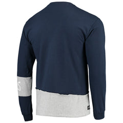 Tennessee Titans Refried Apparel Sustainable Upcycled Angle Long Sleeve T-Shirt | NFL Near me
