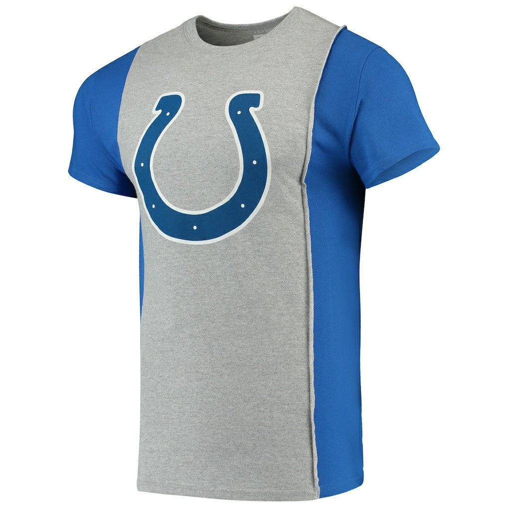 Indianapolis Colts Refried Apparel Sustainable Upcycled Split T-Shirt | NFL Near me