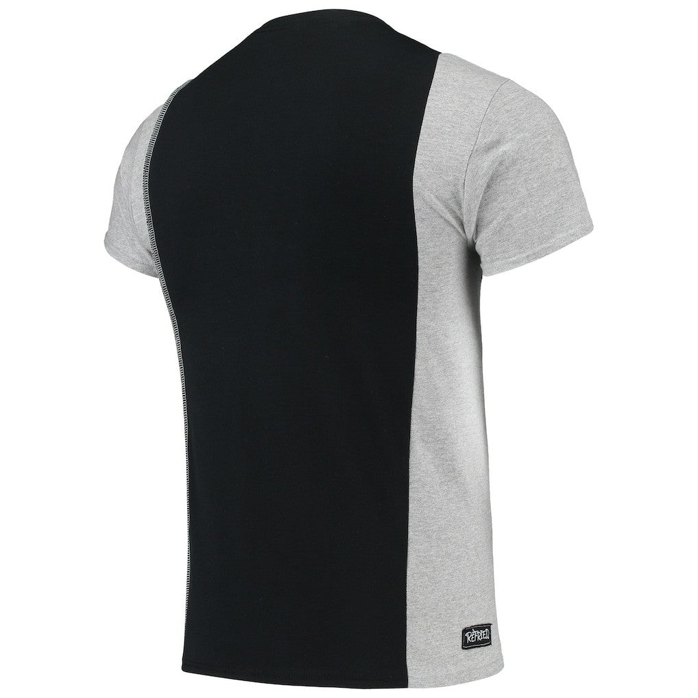 New Orleans Saints Refried Apparel Sustainable Upcycled Split T-Shirt | NFL US