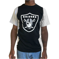 Las Vegas Raiders Refried Apparel Sustainable Upcycled Split T-Shirt | NFL US