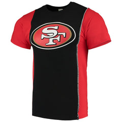 San Francisco 49ers Refried Apparel Sustainable Upcycled Split T-Shirt | NFL Sale