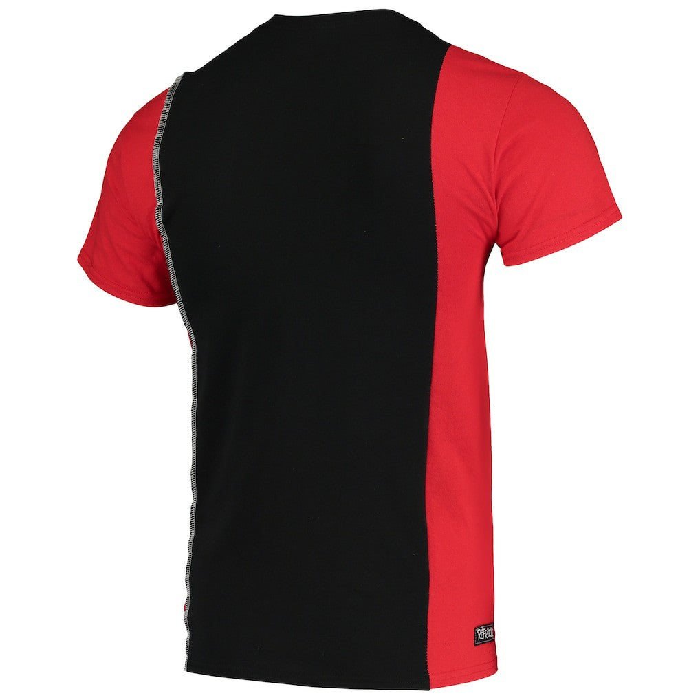 San Francisco 49ers Refried Apparel Sustainable Upcycled Split T-Shirt | NFL Sale