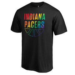 Black Indiana Pacers Team Pride Wordmark T-Shirt | NBA
