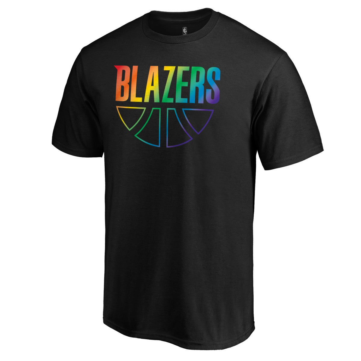 Black Portland Trail Blazers Team Pride Wordmark T-Shirt | NBA